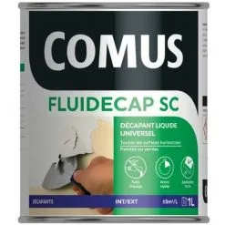 FLUIDECAP 1L - Décapant Liquide. Pour Lasures. Vernis Et Peintures - COMUS - Incolore