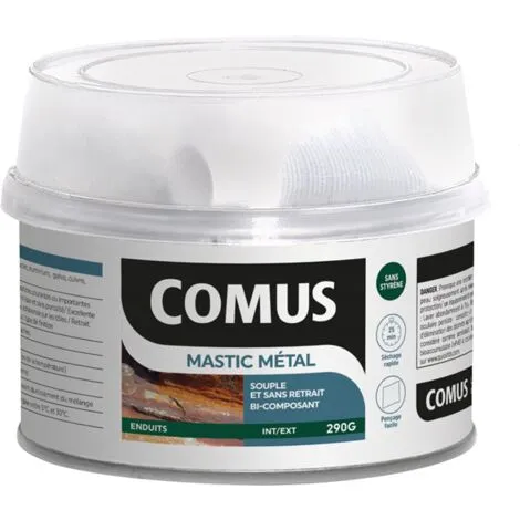 MASTIC SPECIAL METAL (B+D)- 290 GR - COMUS