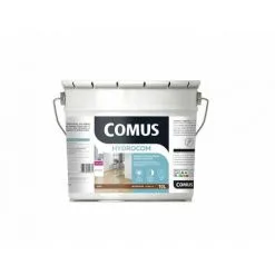 HYDROCOM SATIN - Incolore 10L - Vitrificateur Polyuréthane Acrylique Mono-composant Parquets Escaliers Boiseries - COMUS - Incolore