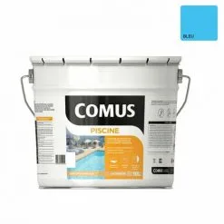 COMUS PISCINE - Bleu 10L - Peinture Pour Piscines Et Maçonnerie En Immersion - COMUS - Bleu