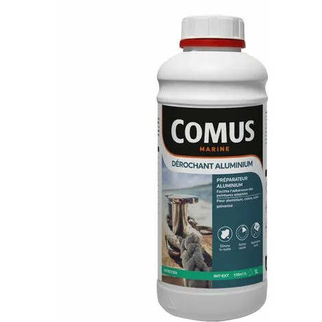 Dérochant Aluminium 1 L - Préparation Supports Aluminium - COMUS MARINE - Incolore