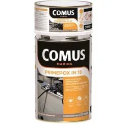 PRIMEPOX IN 18 (B+D) - 1kg Blanc - Sous-couche De Protection Et D'isolation - COMUS MARINE - Blanc