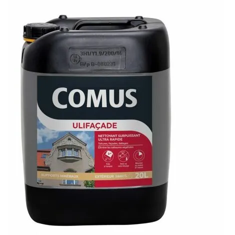 NETTOYANT ULIFACADE 20L- Nettoyant Surpuissant - COMUS - Incolore
