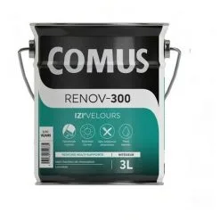 IZI'VELOURS 3L - Peinture Acrylique D'aspect Velours En Phase Aqueuse - COMUS - Blanc