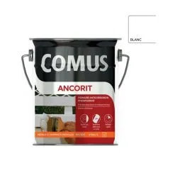 ANCORIT 3L BLANC - Primaire Antirouille Phosphatant Pour Supports Ferreux - COMUS - Blanc