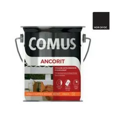 ANCORIT NOIR 0.75L - Primaire Antirouille Phosphatant Pour Supports Ferreux - COMUS - Noir