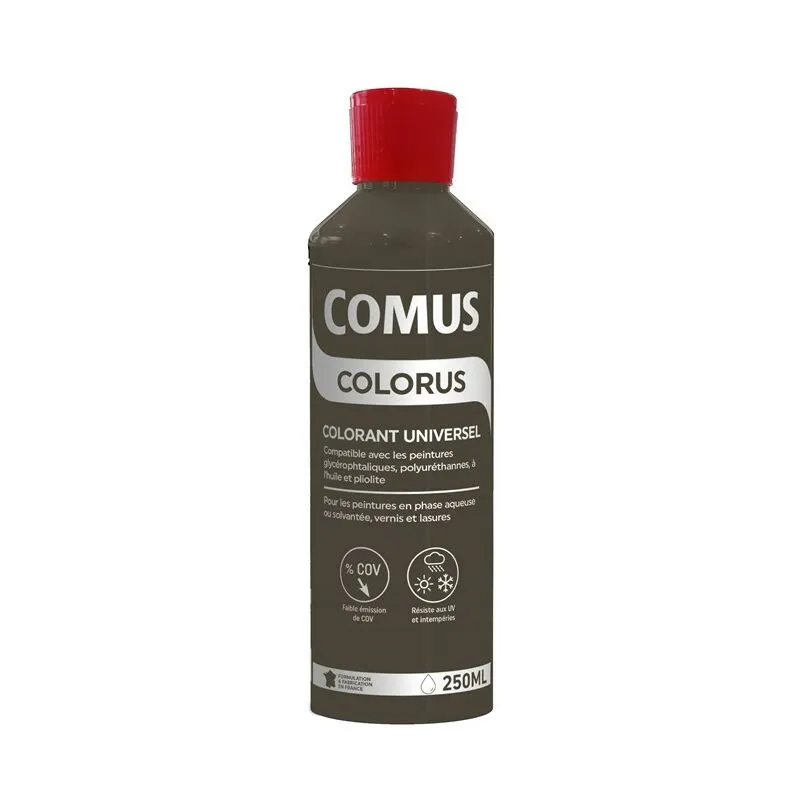 Colorus - OMBRE CALCINEE 250ml - Colorant Universel - COMUS - Ombre Naturelle