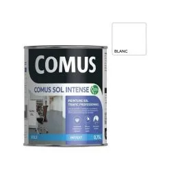 COMUS SOL INTENSE BLANC 0.75 L Peinture Sols Intérieurs Et Extérieurs. Trafic Intense/professionnel - BLANC