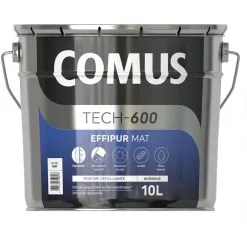 EFFIPUR MAT 10L - Peinture Dépolluante De Protection Et De Décoration En Phase Aqueuse - COMUS - Blanc