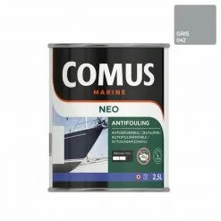 NEO NB GRIS 2,5L - Peinture Antifouling Haute Performance à Matrice Mixte - COMUS MARINE - Gris