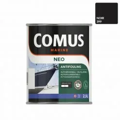 NEO NB NOIR 2,5L - Peinture Antifouling Haute Performance à Matrice Mixte - COMUS MARINE - Noir