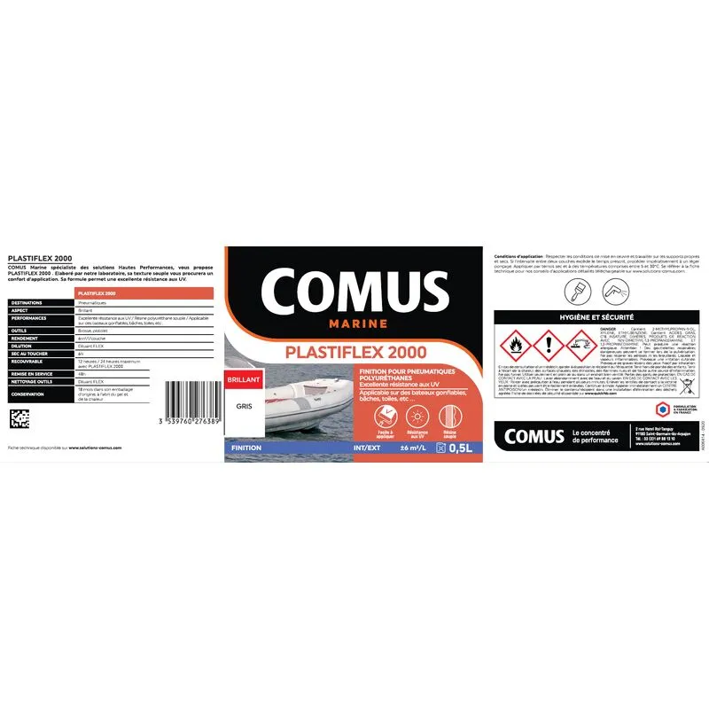 PLASTIFLEX 2000 - COMUS - Pour Pneumatiques / Souple – Image 2