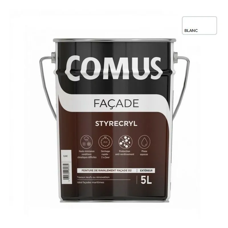 STYRECRYL - COMUS - Anti-verdissement / Façade