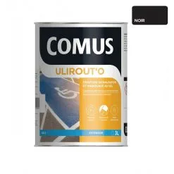 ULIROUT'O NOIR 3L - Peinture Pour Signalisation Et Marquage Routier En Phase Aqueuse - COMUS - Noir